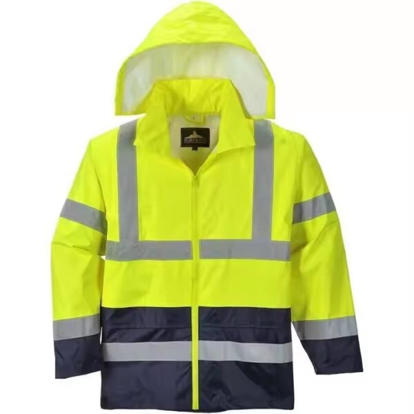 Hi-Vis Contrast Classic Rain Jacket N001