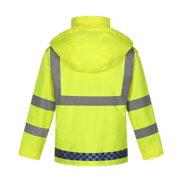 Hi Vis Raincoat N003 - Image 2
